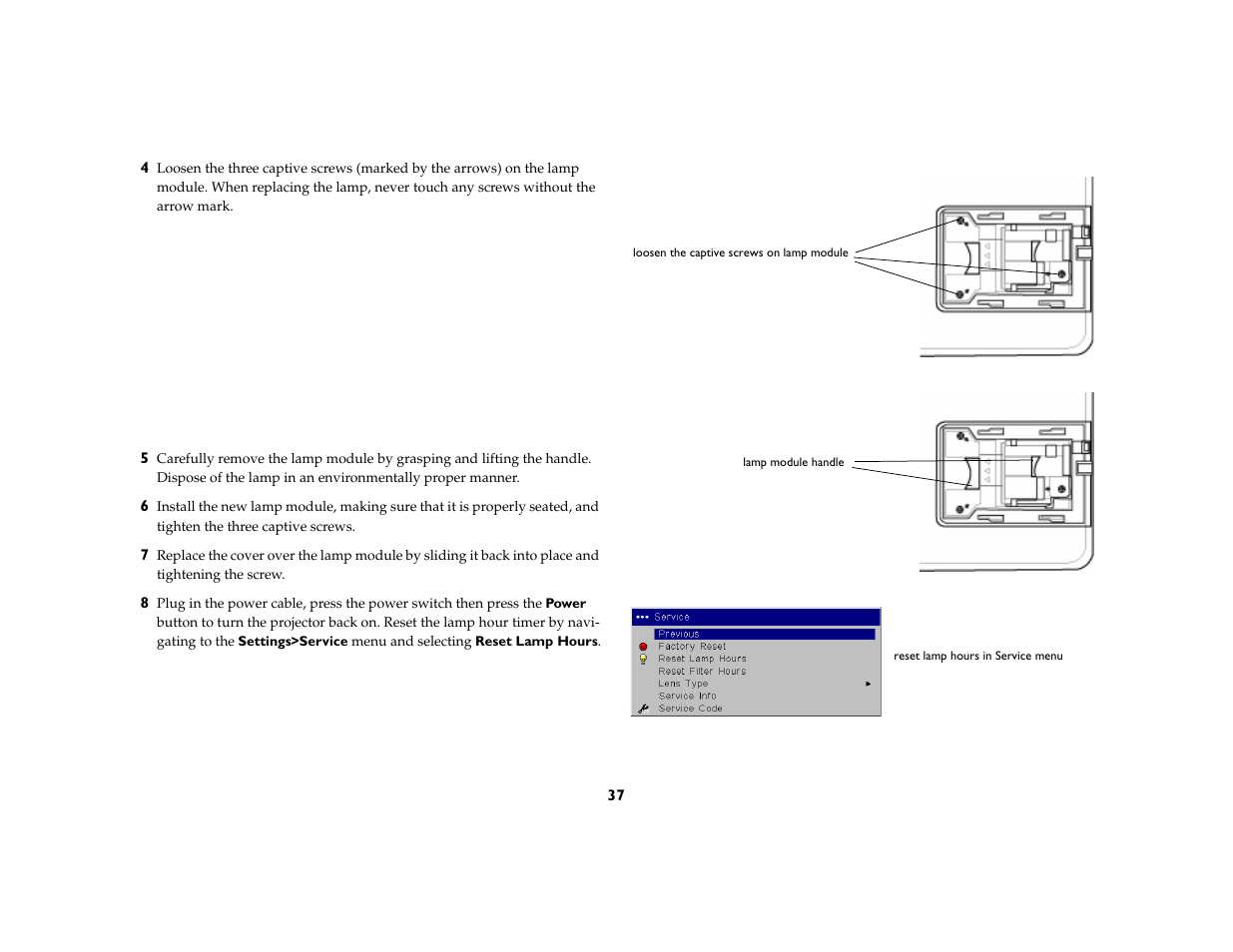 InFocus IN5104 User Manual | Page 38 / 51