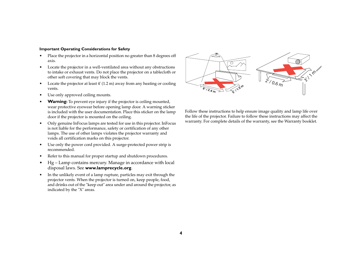 InFocus IN5104 User Manual | Page 5 / 51