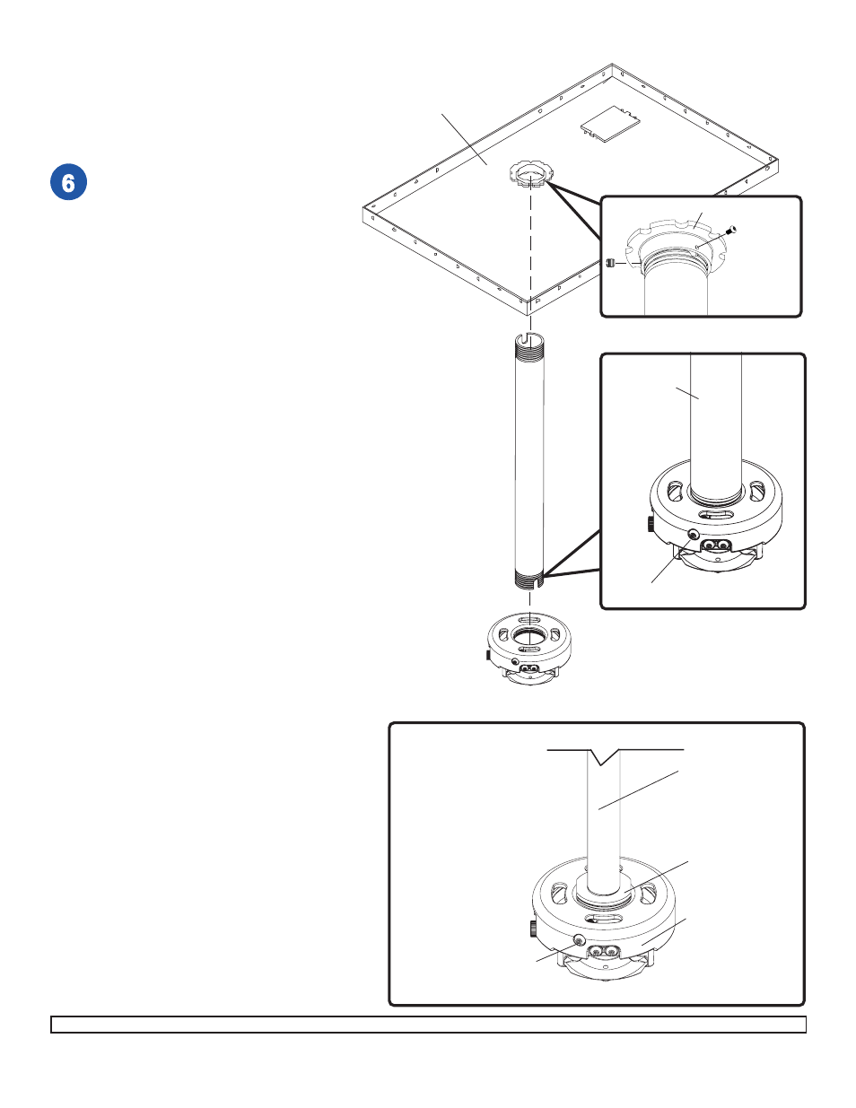 Detail 7, Detail 6, Detail 8 | InFocus SP-CEIL-UNIV User Manual | Page 7 / 11