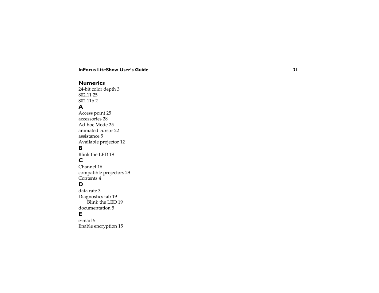 InFocus LiteShow DP1200x M1 User Manual | Page 36 / 48