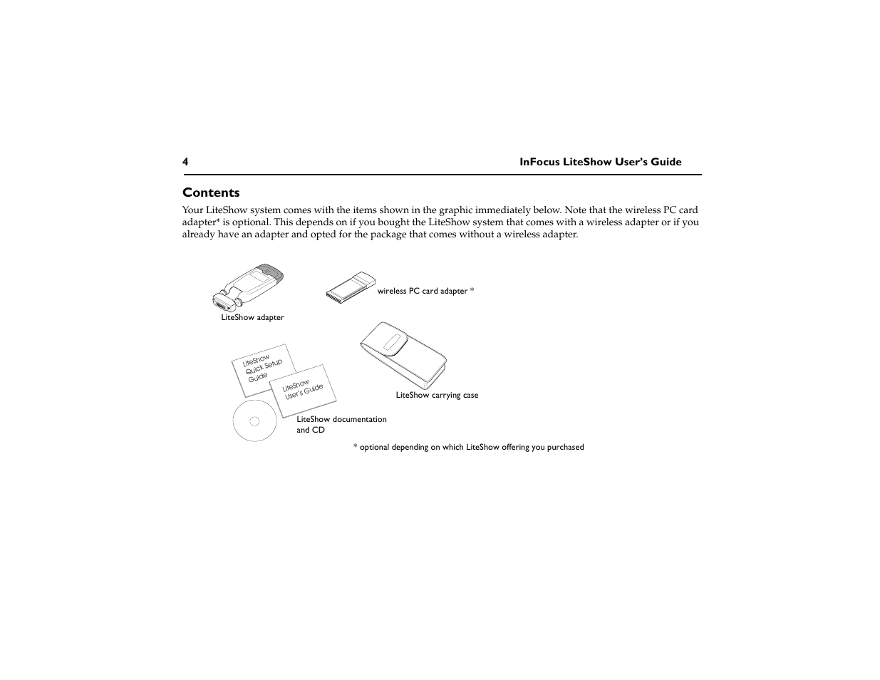 InFocus LiteShow DP1200x M1 User Manual | Page 9 / 48