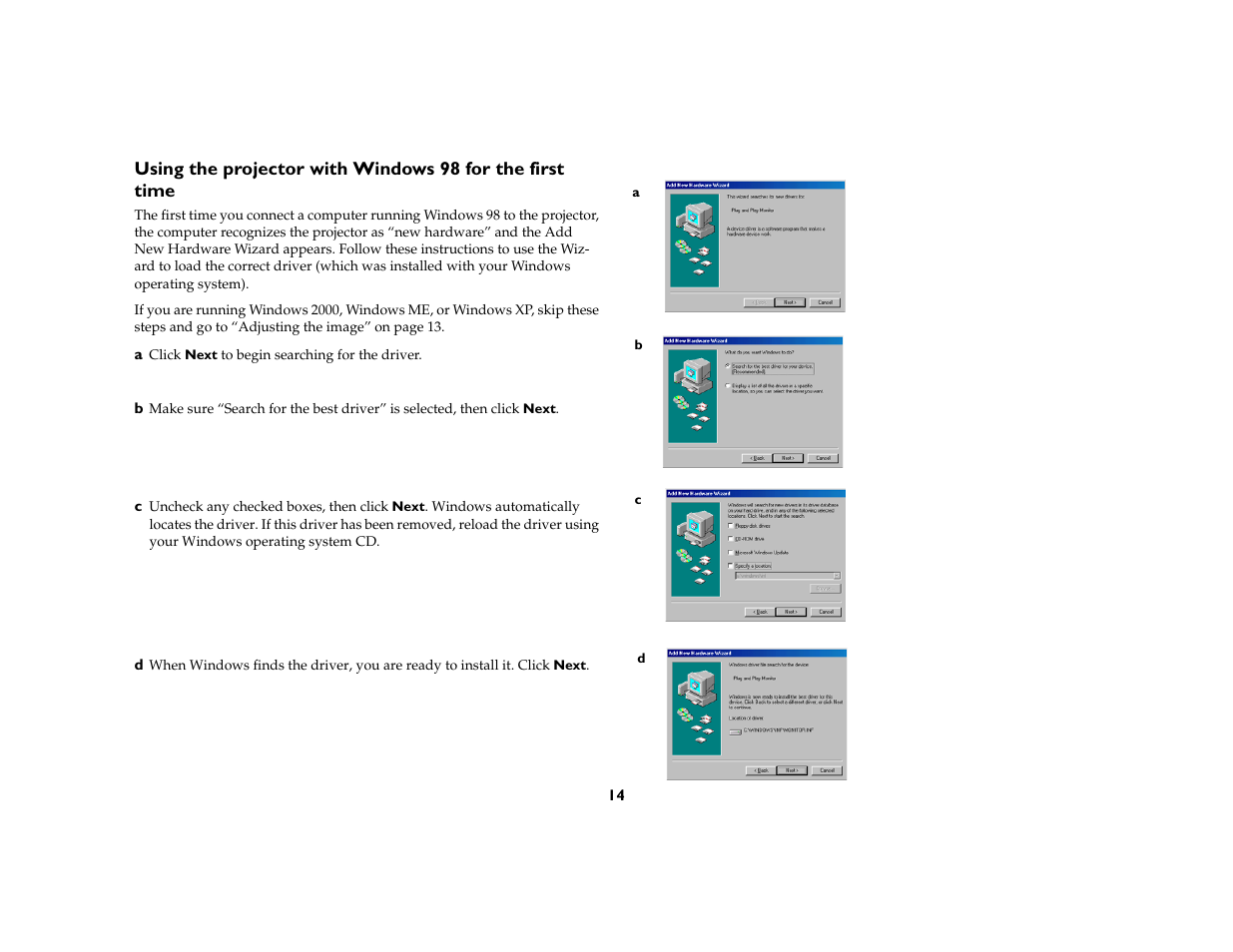 InFocus X3 User Manual | Page 14 / 50