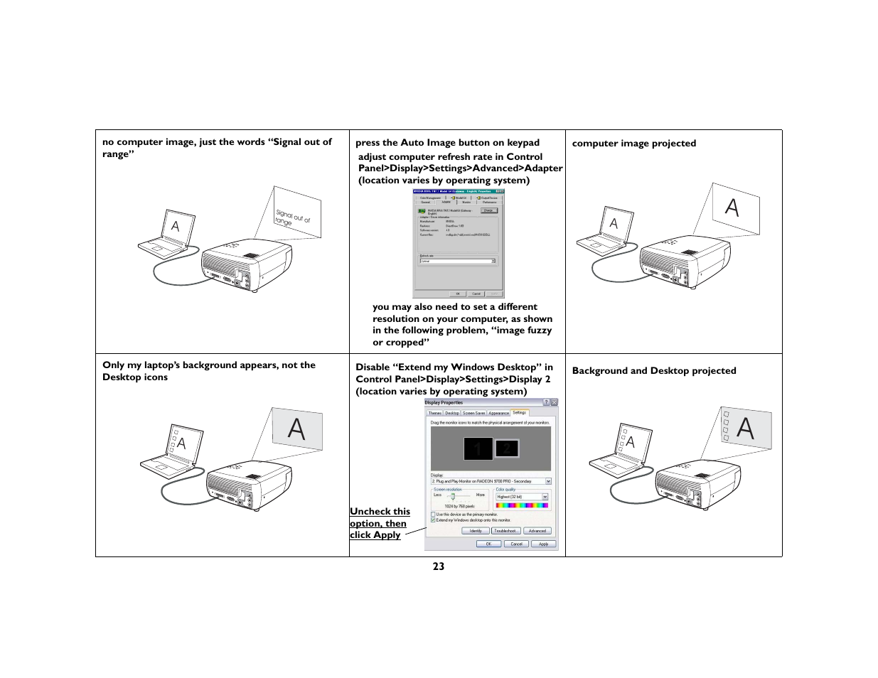 InFocus X3 User Manual | Page 23 / 50