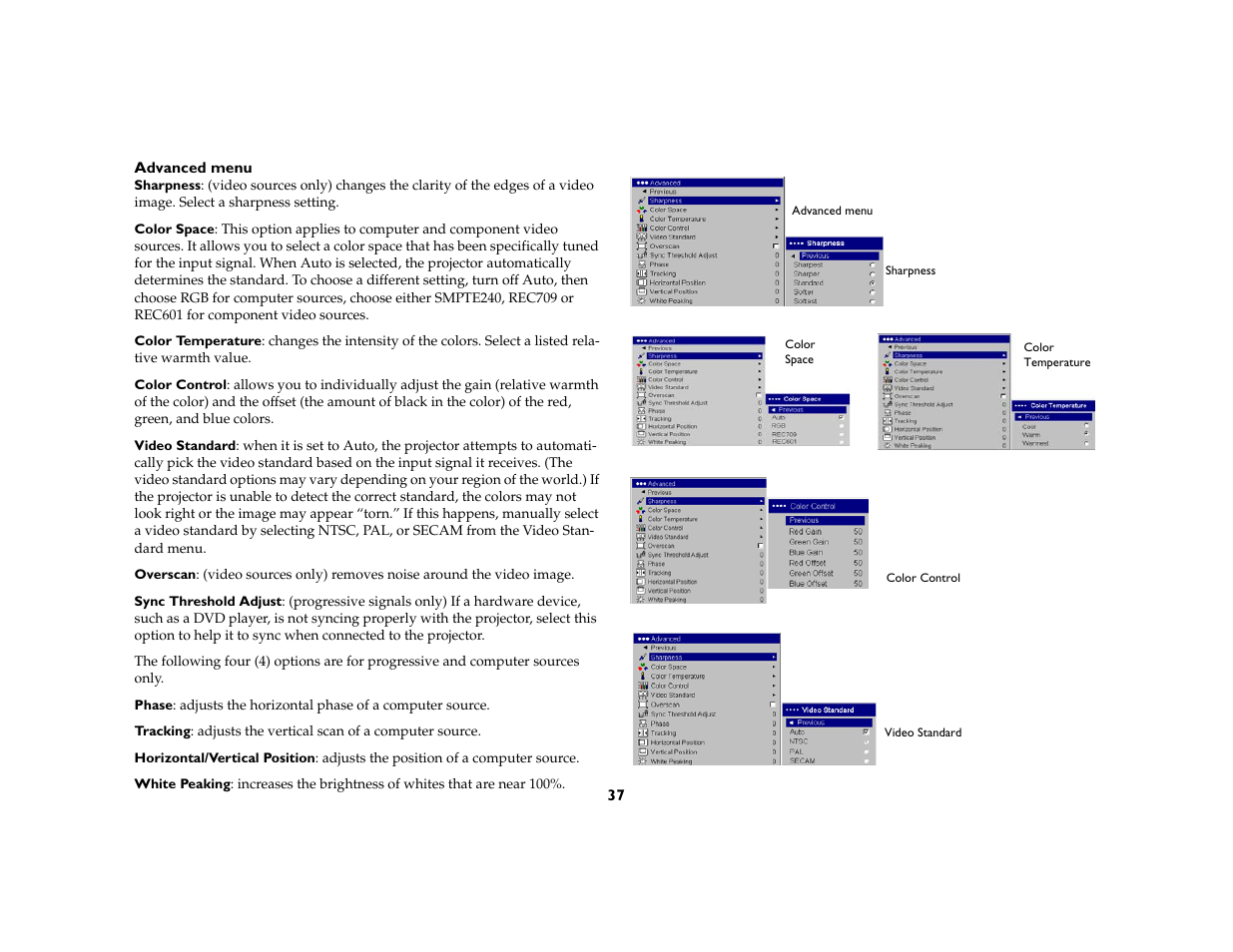 InFocus X3 User Manual | Page 37 / 50