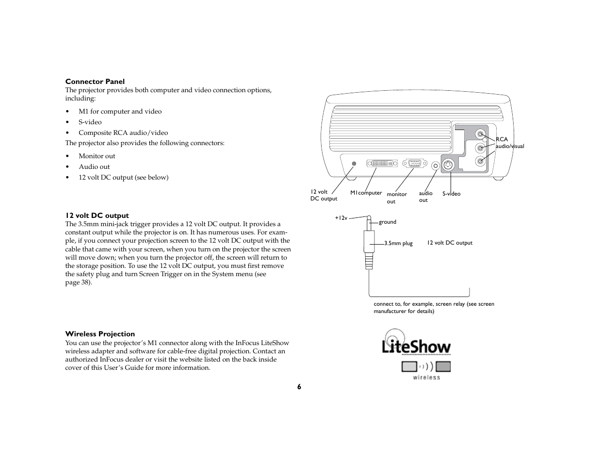 InFocus X3 User Manual | Page 6 / 50