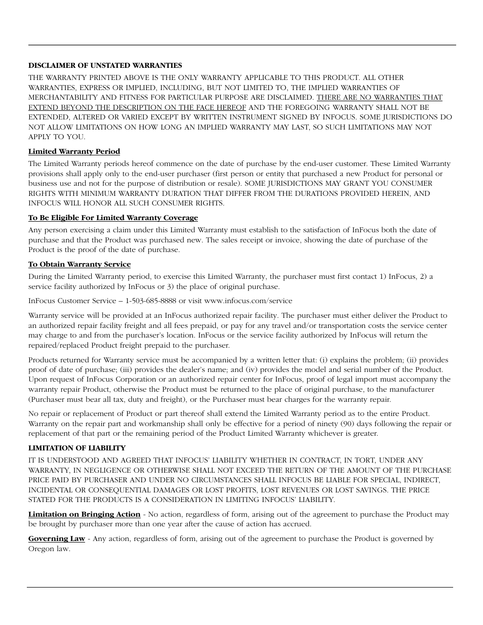 References | InFocus 61md10 User Manual | Page 86 / 100