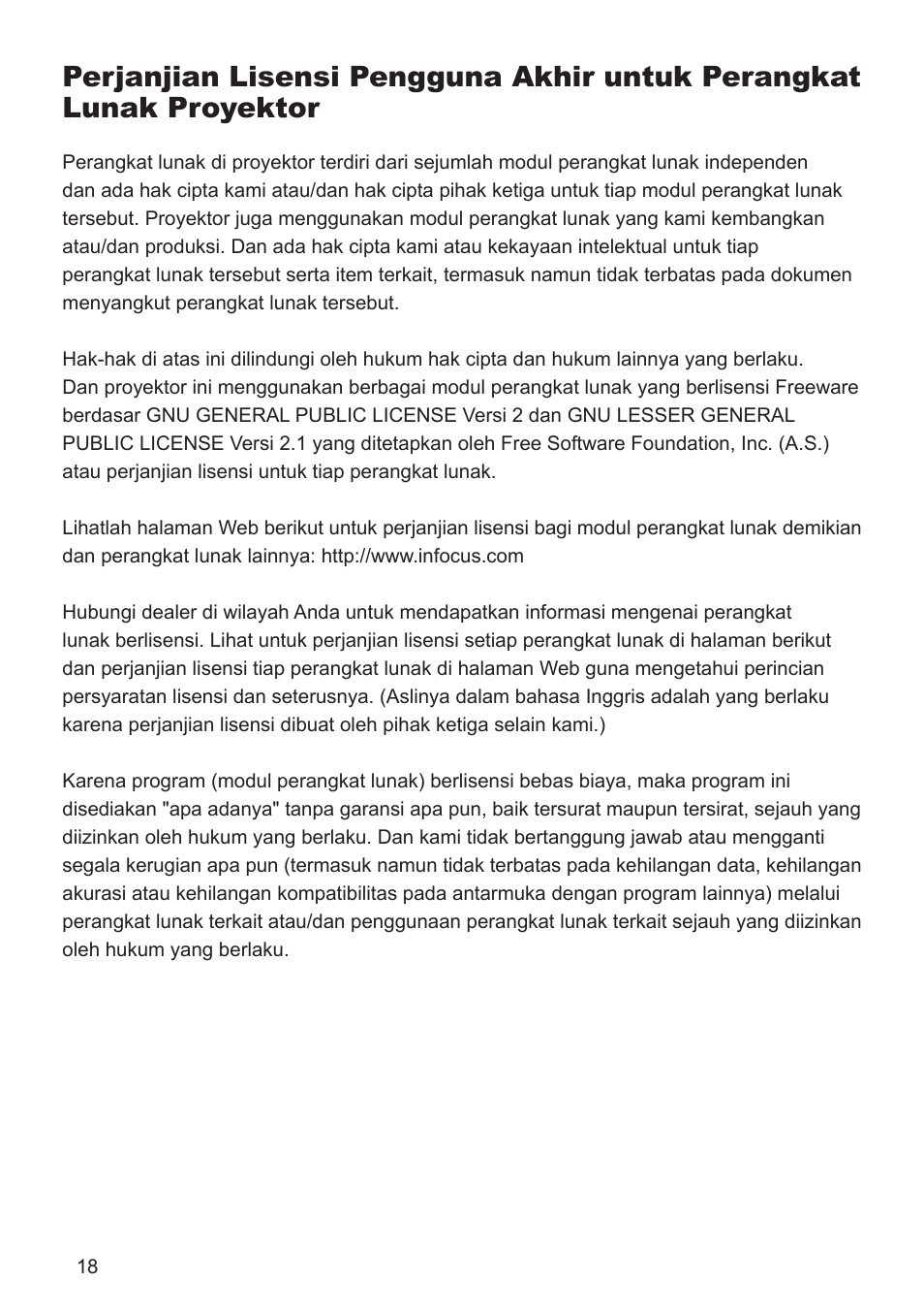 InFocus IN5124 User Manual | Page 22 / 42