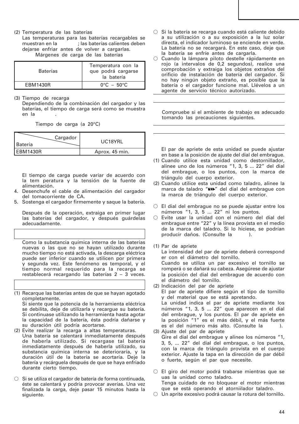 Español | InFocus DS 14DAL User Manual | Page 45 / 70