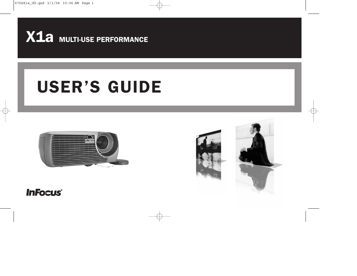 InFocus X1a User Manual | 50 pages