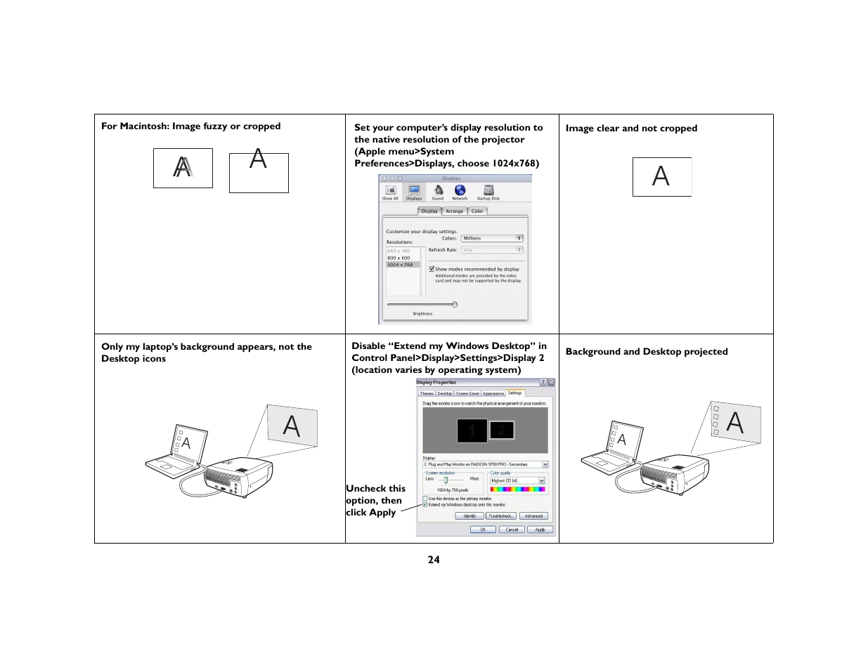InFocus X1a User Manual | Page 24 / 50