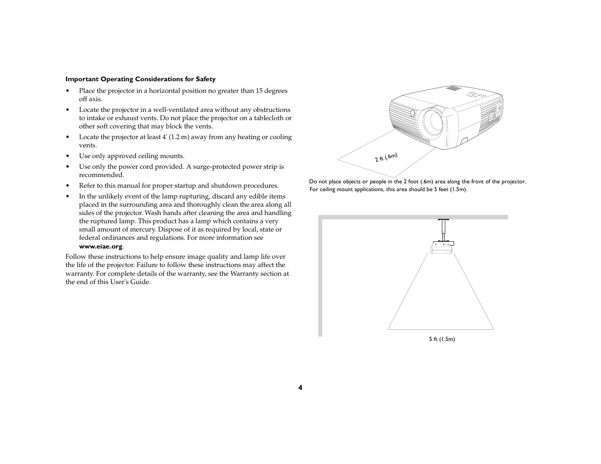 InFocus X1a User Manual | Page 4 / 50