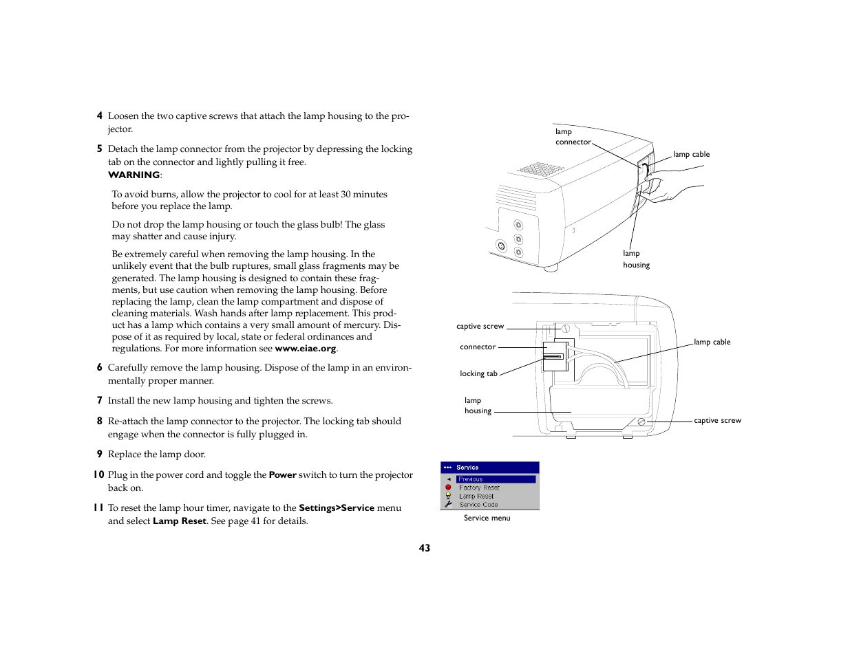 InFocus X1a User Manual | Page 43 / 50