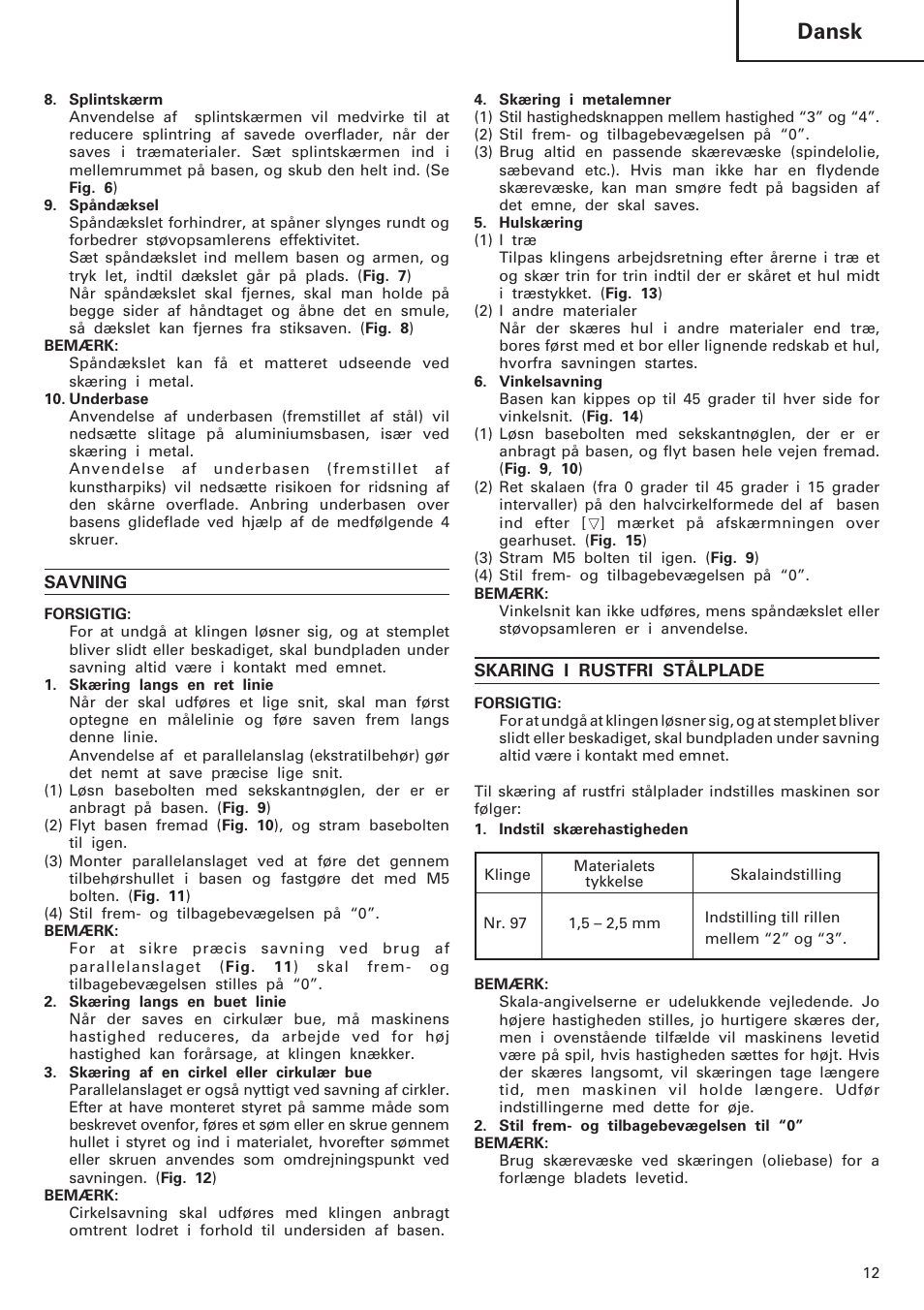 Dansk | InFocus CJ120VA User Manual | Page 13 / 34