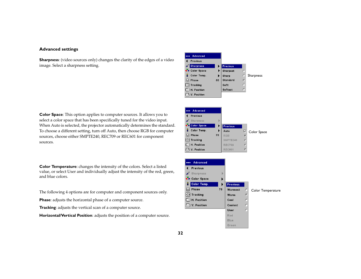 InFocus C160 User Manual | Page 34 / 52