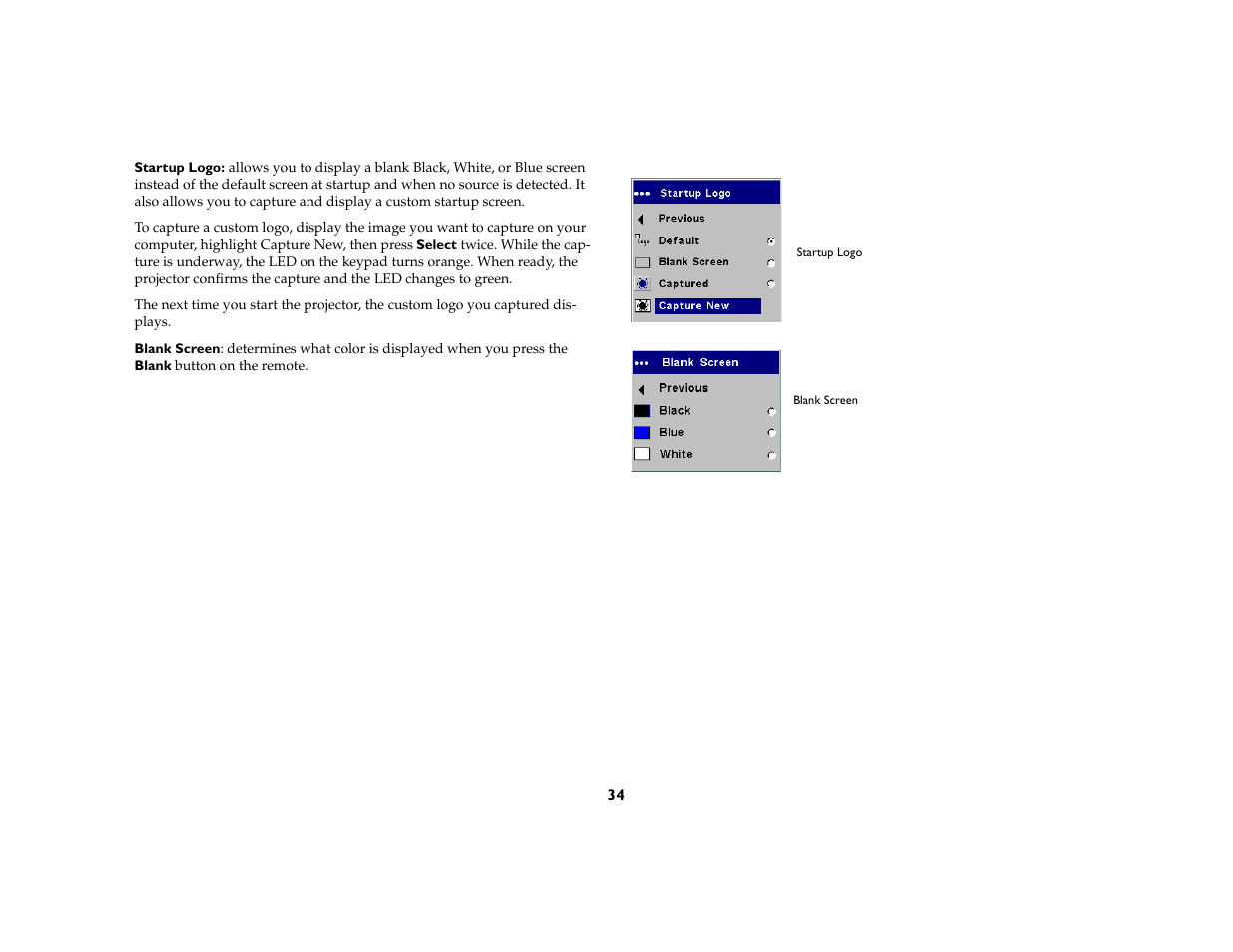 InFocus C160 User Manual | Page 36 / 52