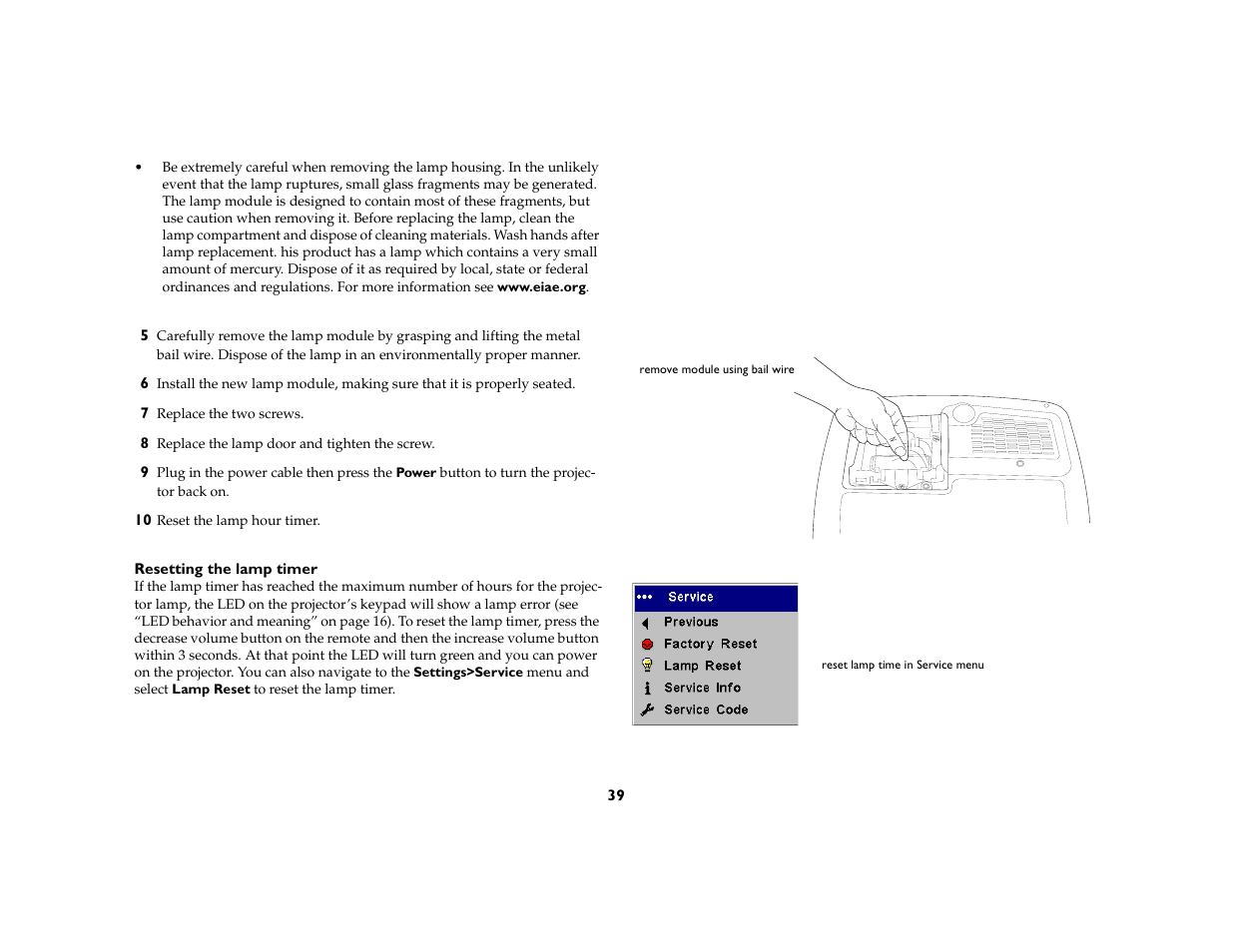 InFocus C160 User Manual | Page 41 / 52