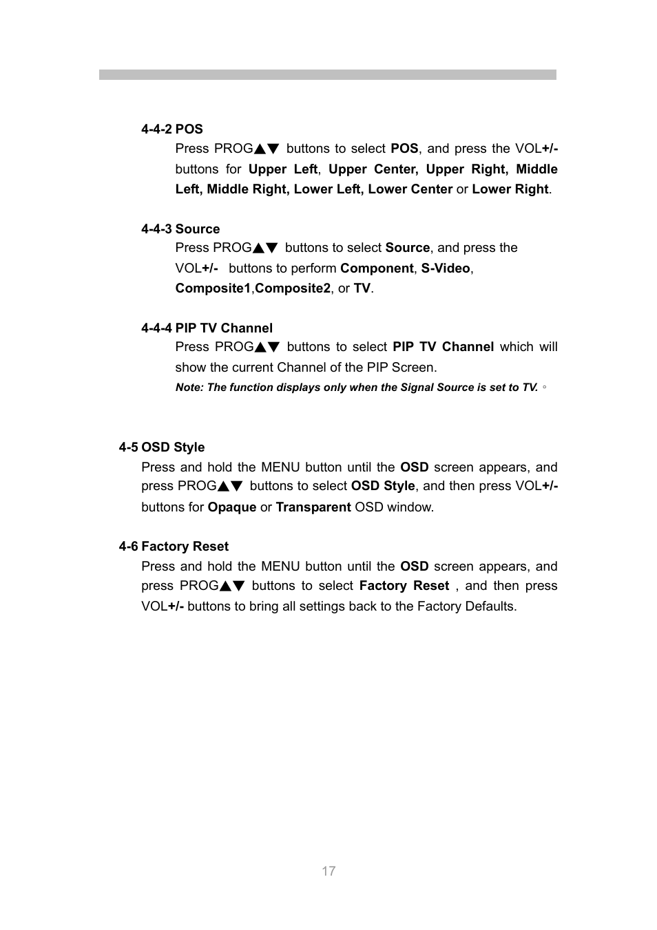 InFocus TD30 User Manual | Page 18 / 23