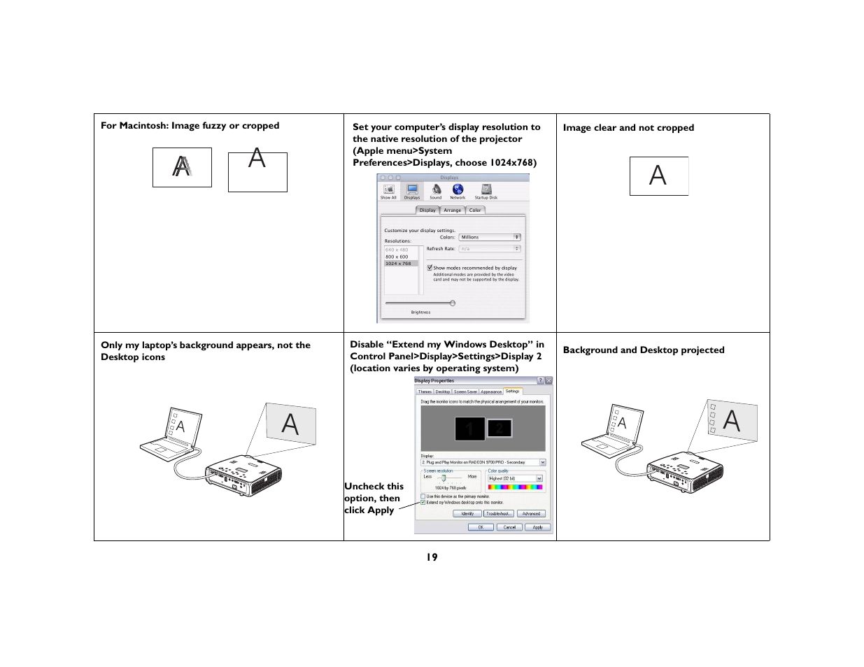 InFocus C170 User Manual | Page 19 / 51
