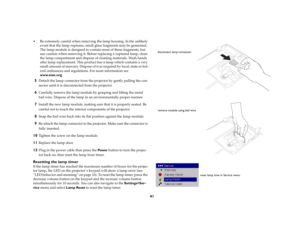 InFocus C170 User Manual | Page 41 / 51