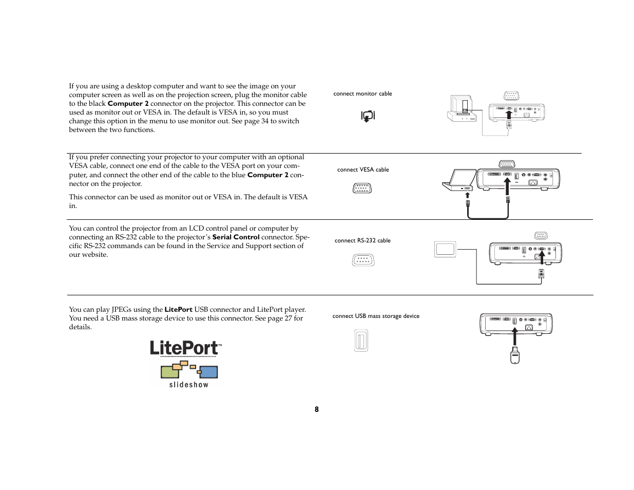 InFocus C170 User Manual | Page 8 / 51