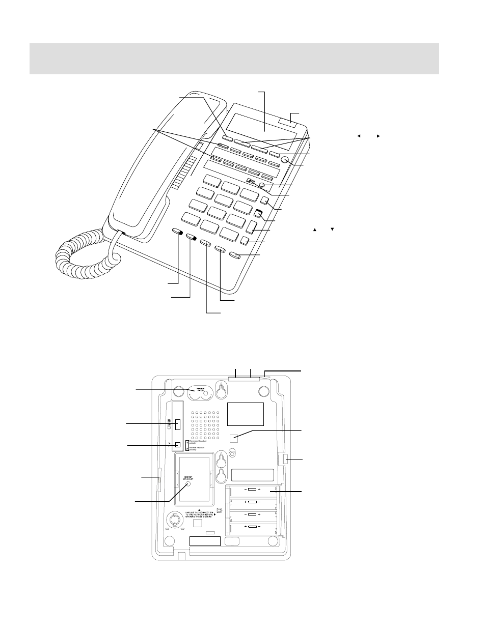 General controls and indicators, Figure 2a: top view, Figure 2b: bottom view | Figure 2a: top view figure 2b: bottom view | Interquartz IQ750 User Manual | Page 11 / 48