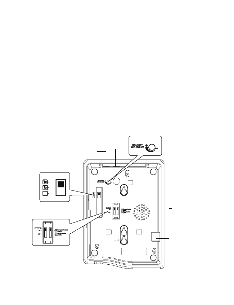 Headset polarity switch, General care and maintenance, Figure 4 | Interquartz IQ333 User Manual | Page 20 / 25