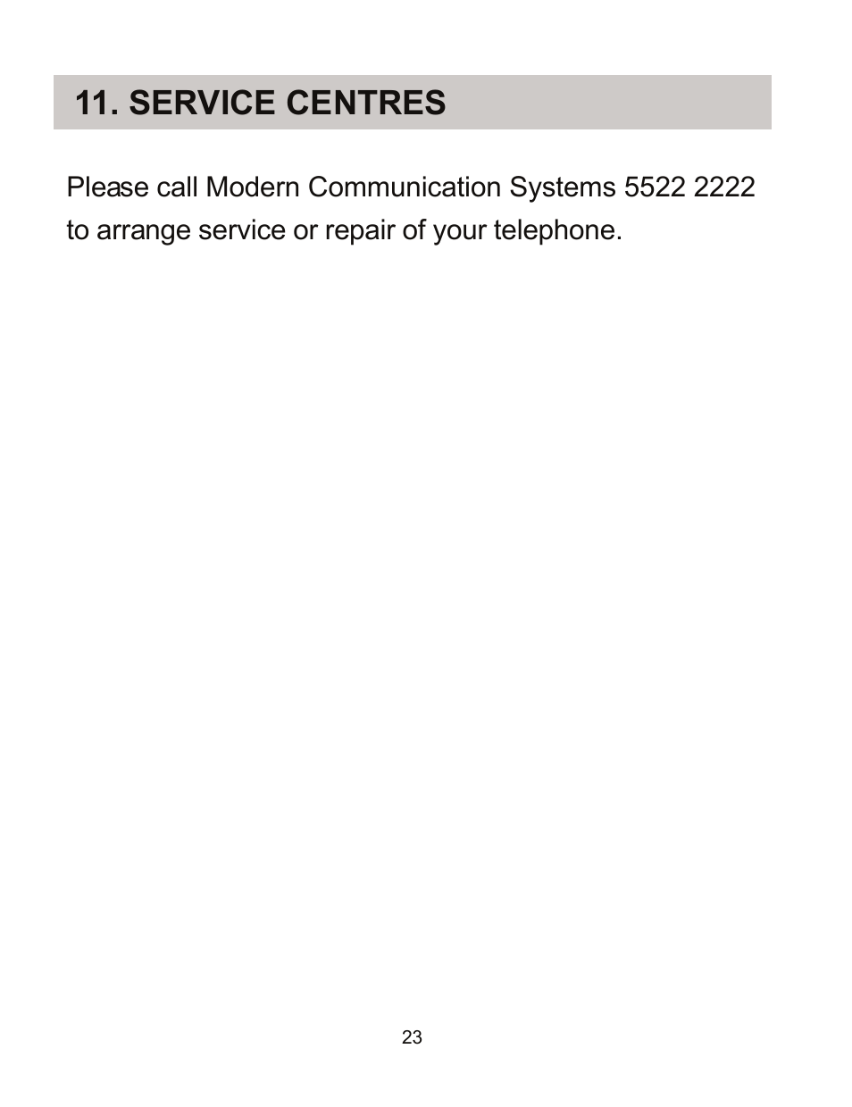 Service centres | Interquartz IQ333 User Manual | Page 24 / 25