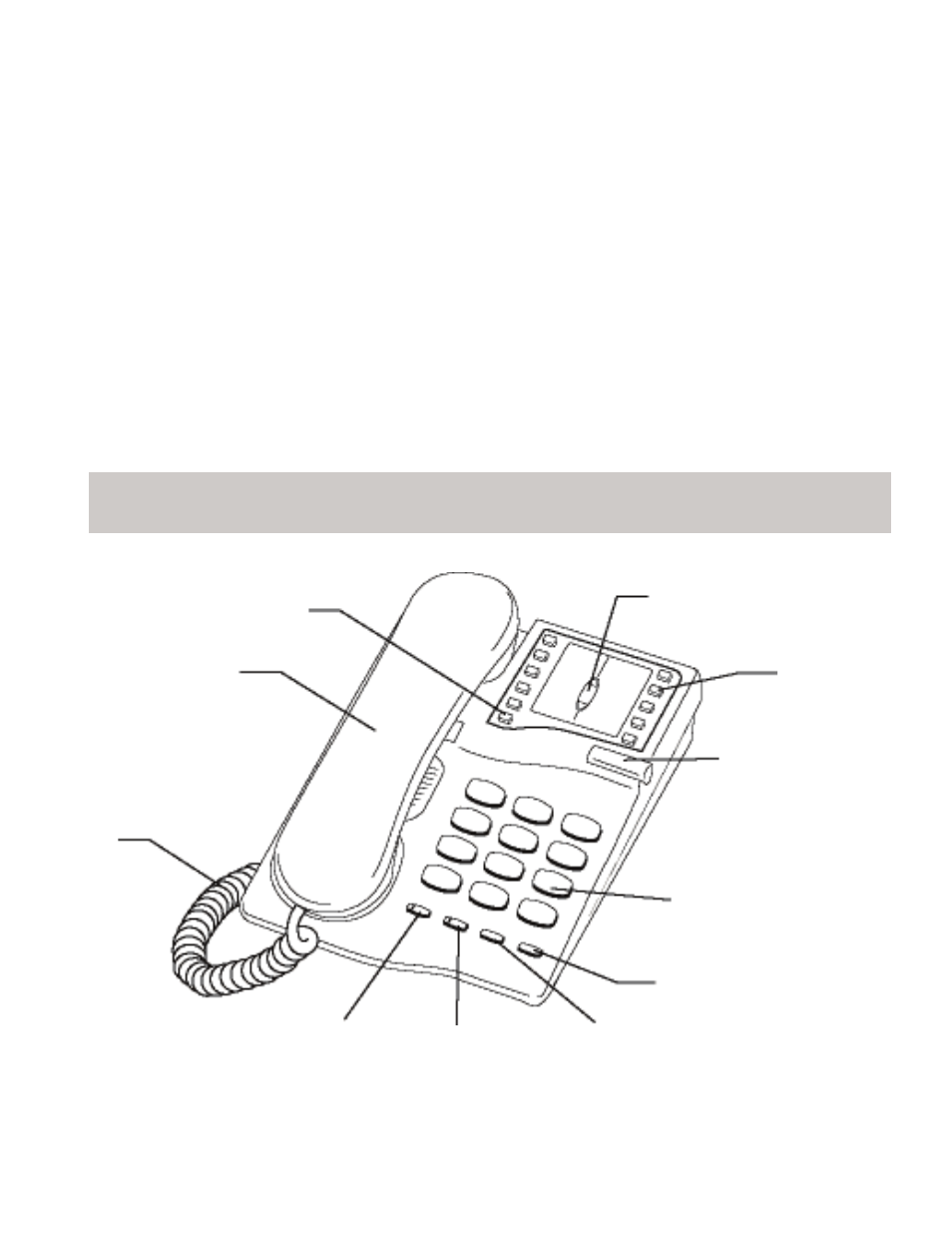 General controls and indicators, Figure 1 : top view | Interquartz IQ333 User Manual | Page 5 / 25