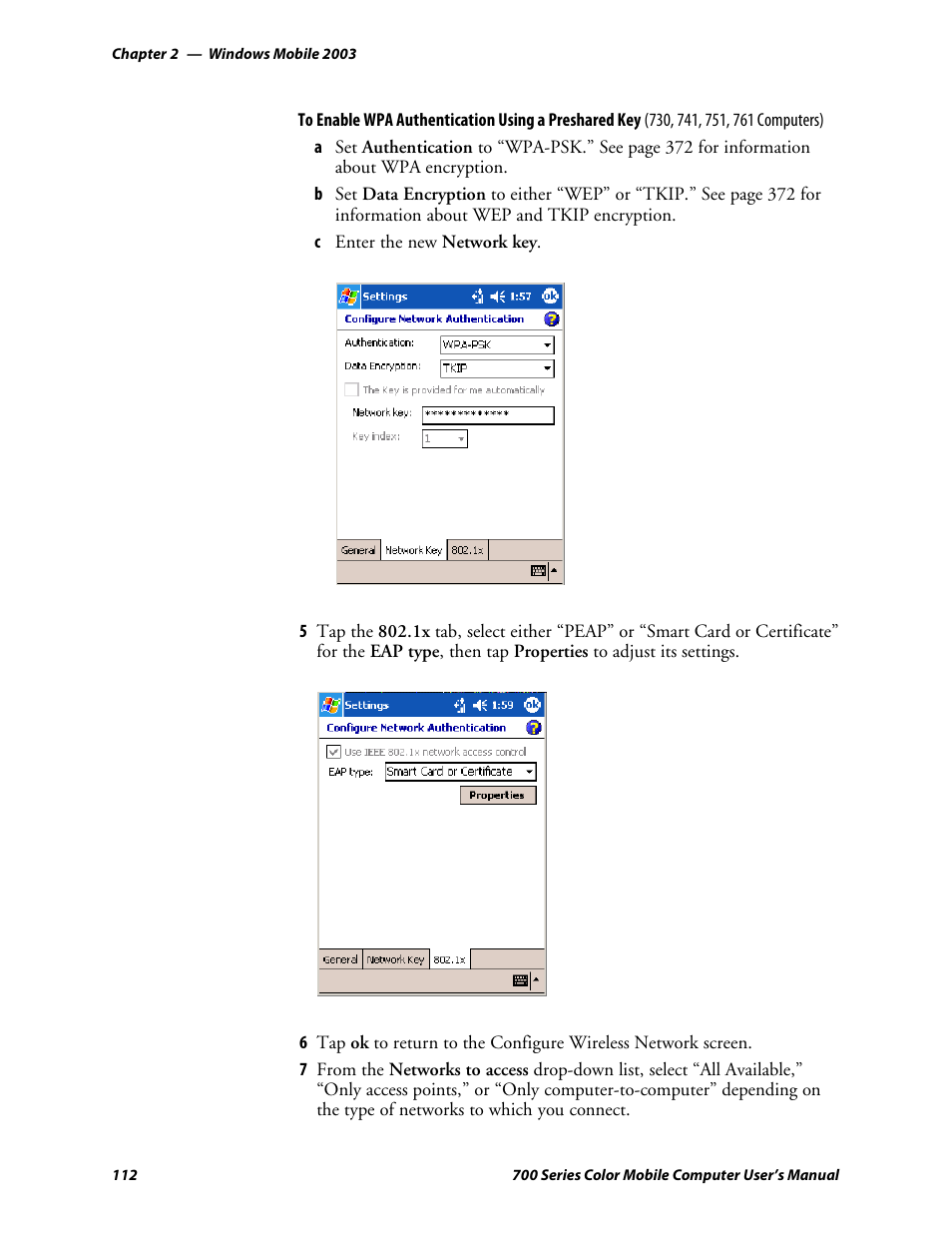 Intermec 700 User Manual | Page 136 / 452