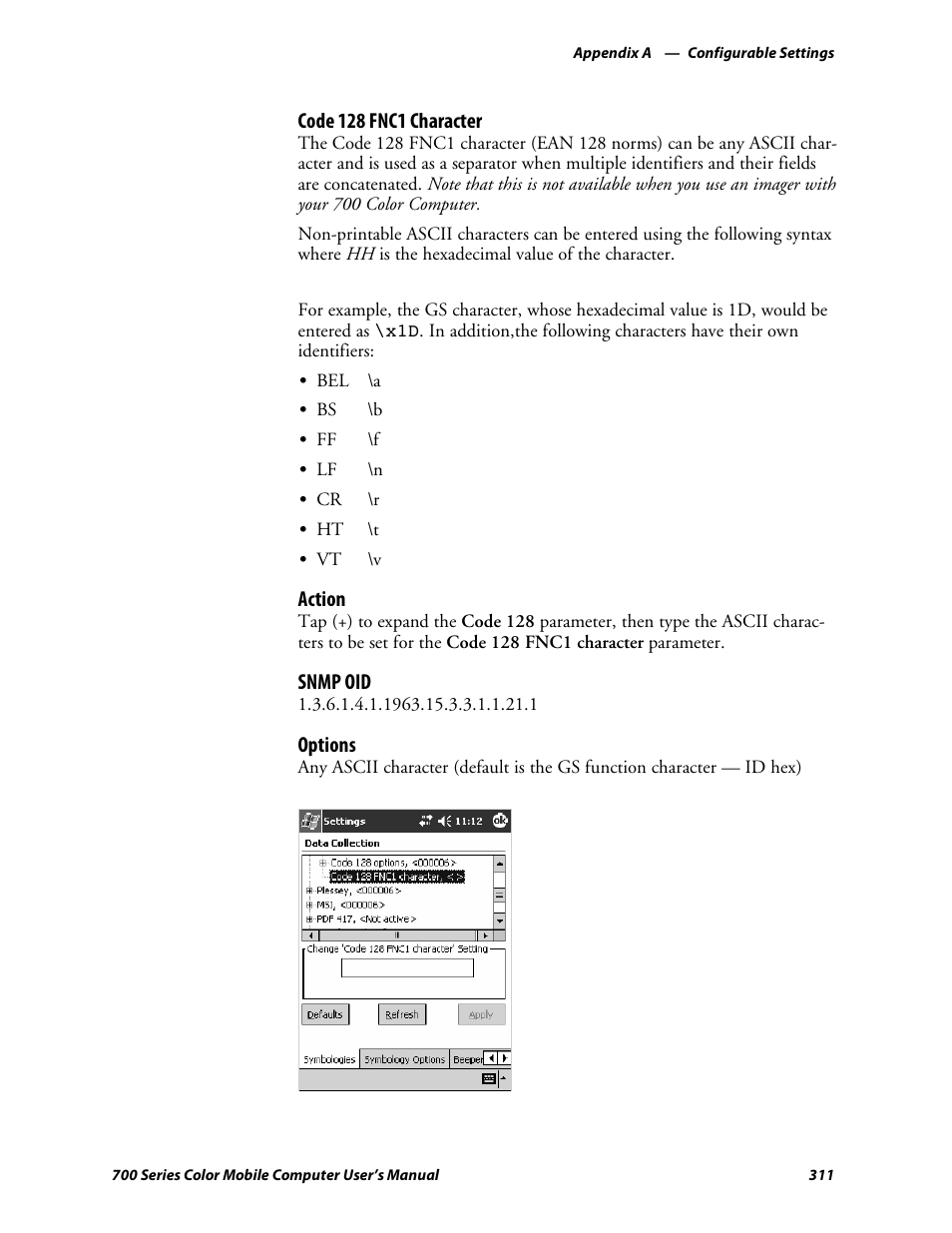 Intermec 700 User Manual | Page 335 / 452