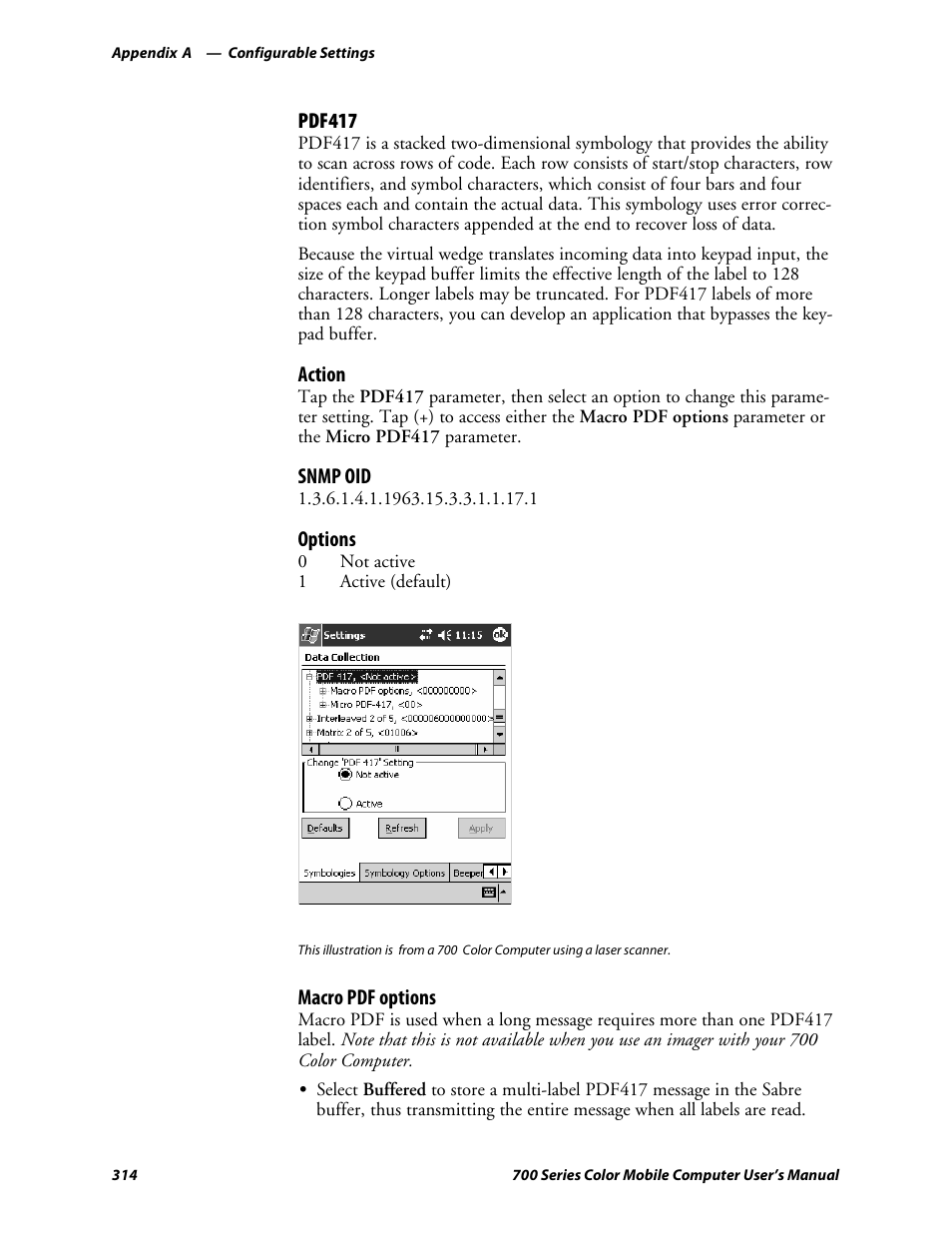 Intermec 700 User Manual | Page 338 / 452