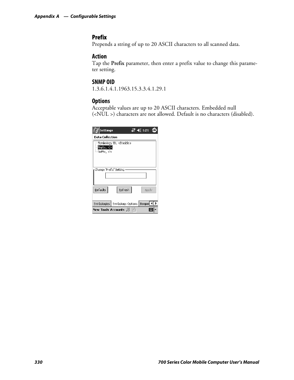 Intermec 700 User Manual | Page 354 / 452