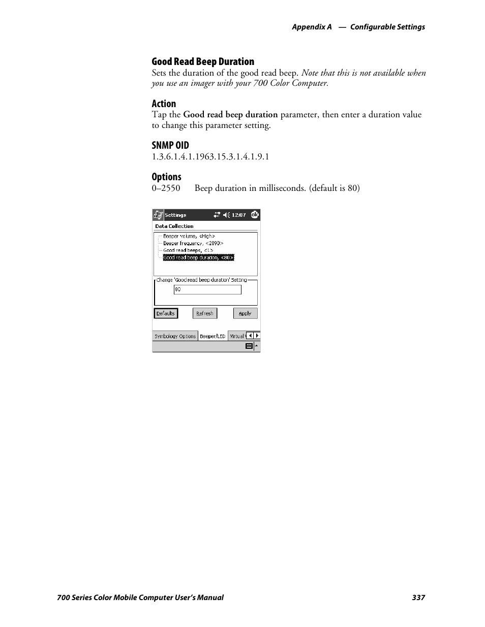 Intermec 700 User Manual | Page 361 / 452