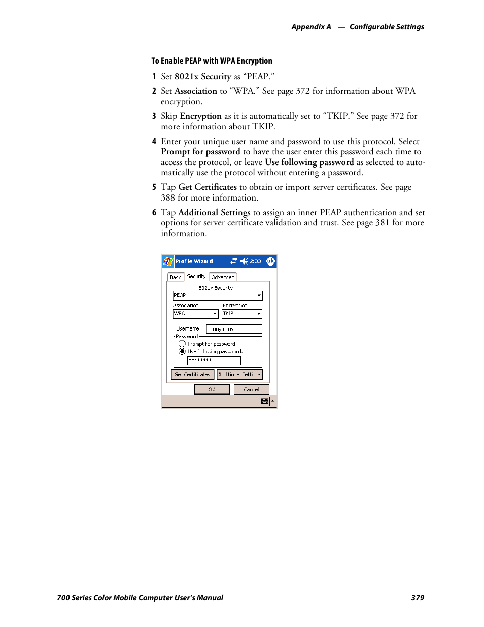 Intermec 700 User Manual | Page 403 / 452