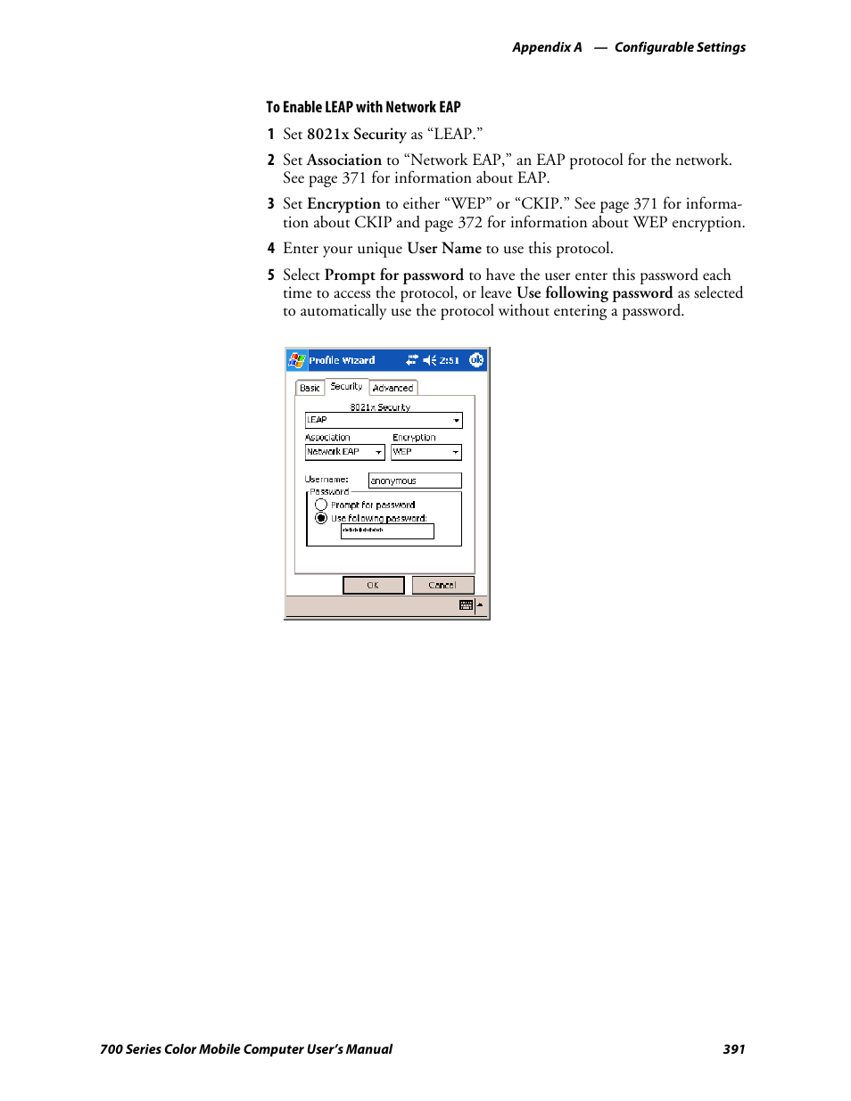 Intermec 700 User Manual | Page 415 / 452