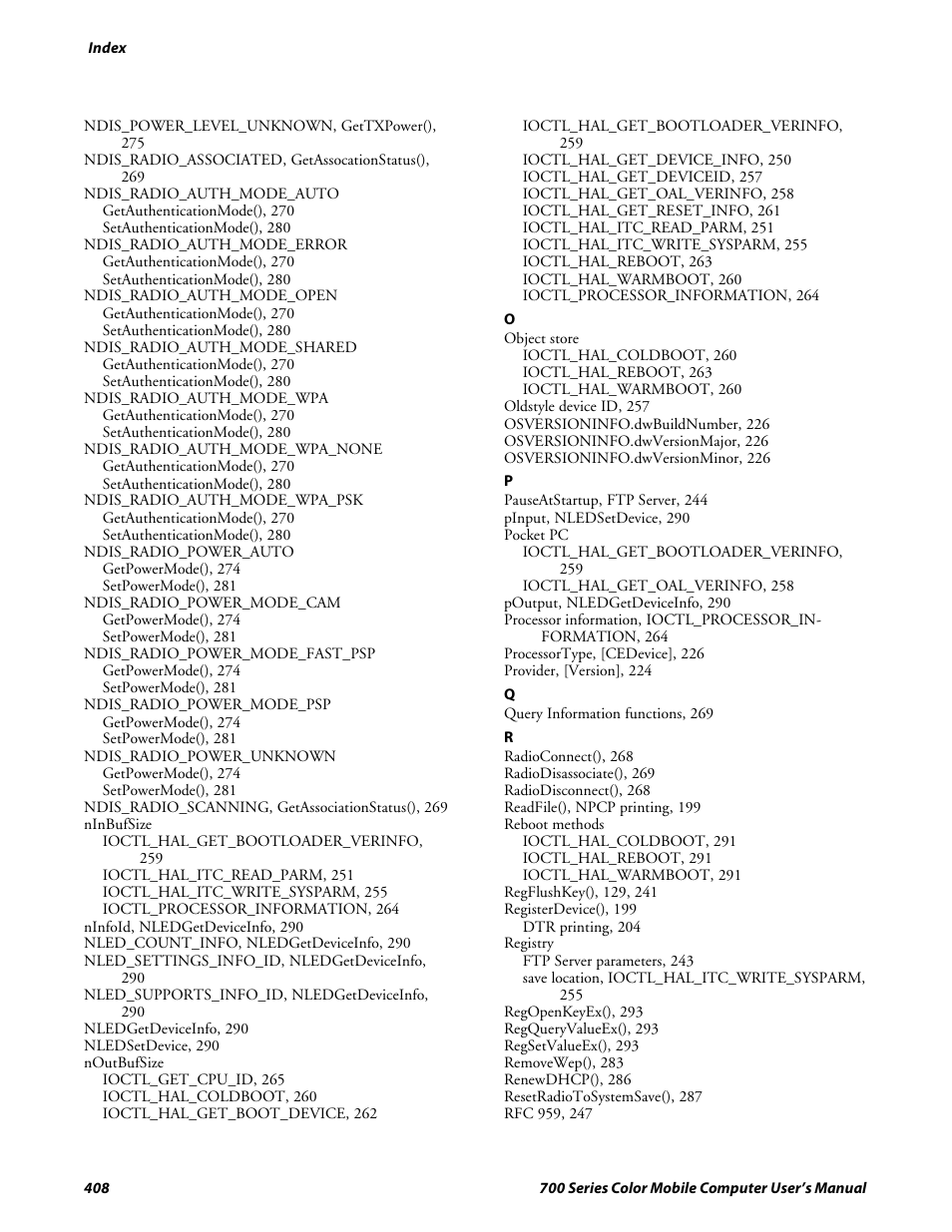 Intermec 700 User Manual | Page 432 / 452