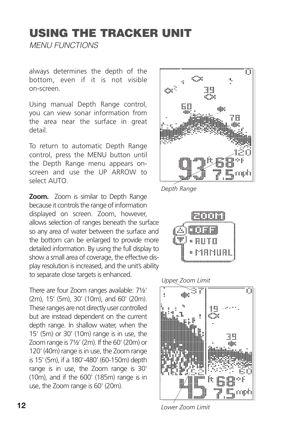 Using the tracker unit | Intermec TRACKER PRO 128 User Manual | Page 14 / 32