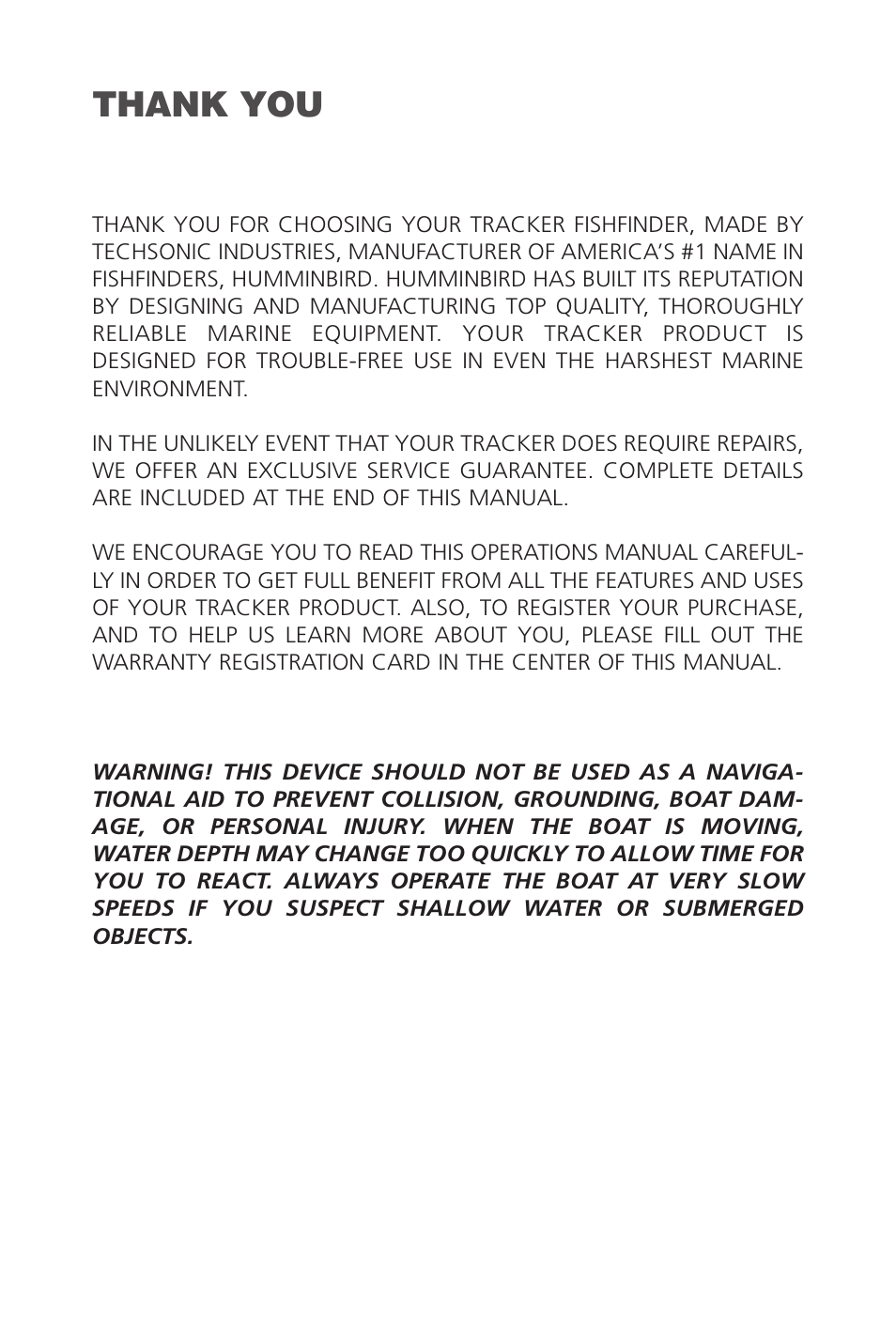 Intermec TRACKER PRO 128 User Manual | Page 2 / 32