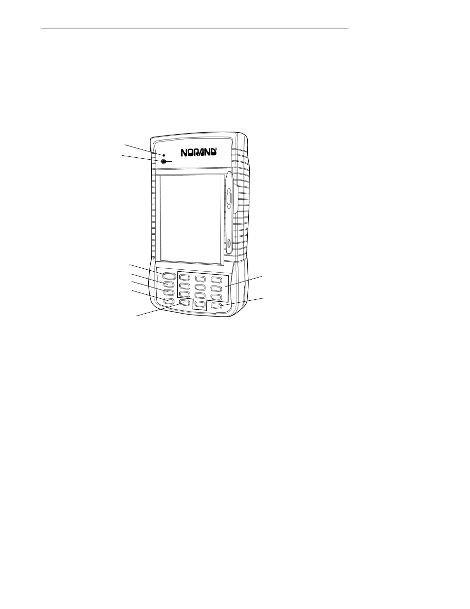 Hand-held computer keyboard | Intermec 6110 User Manual | Page 10 / 106