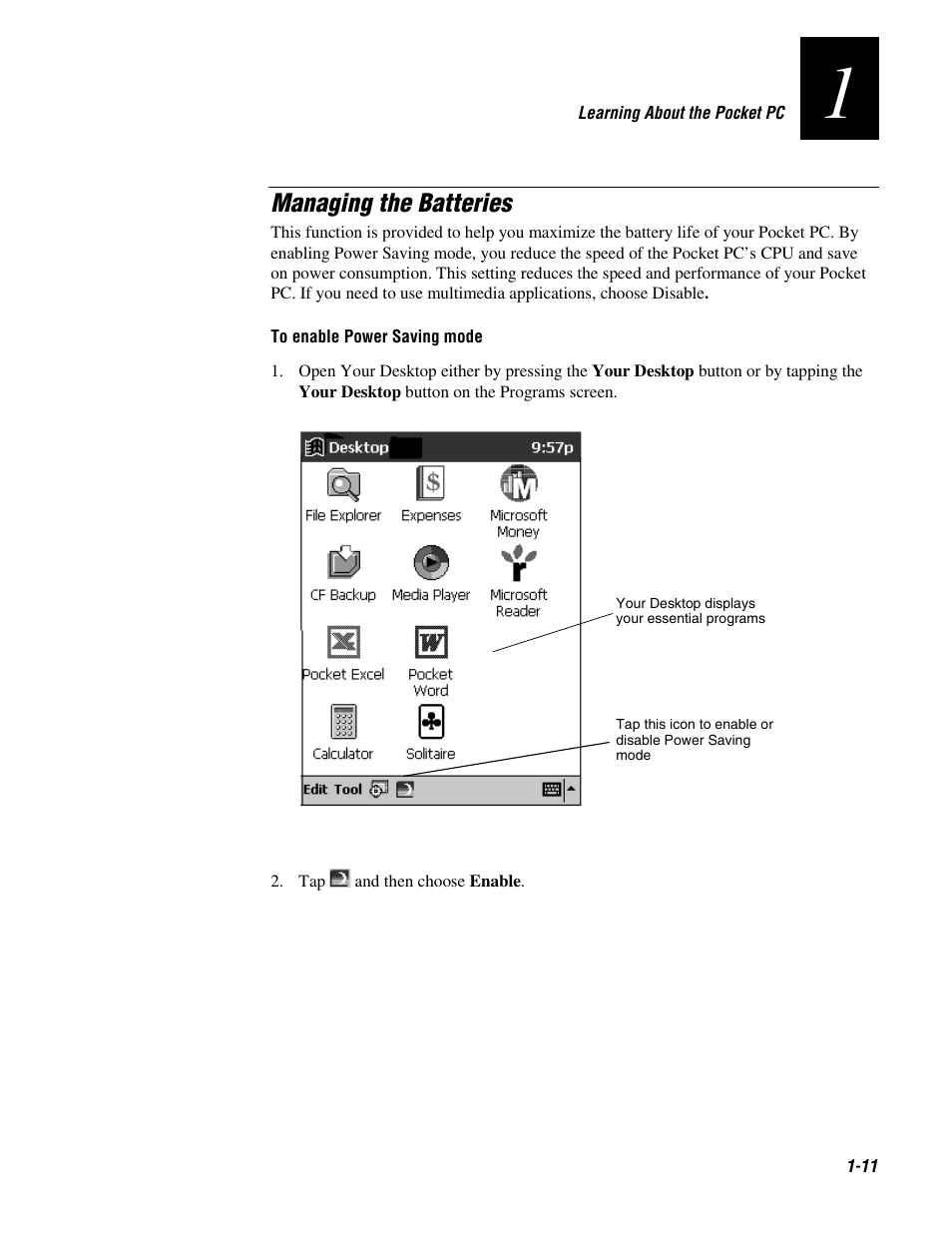 Managing the batteries | Intermec 70 User Manual | Page 23 / 134