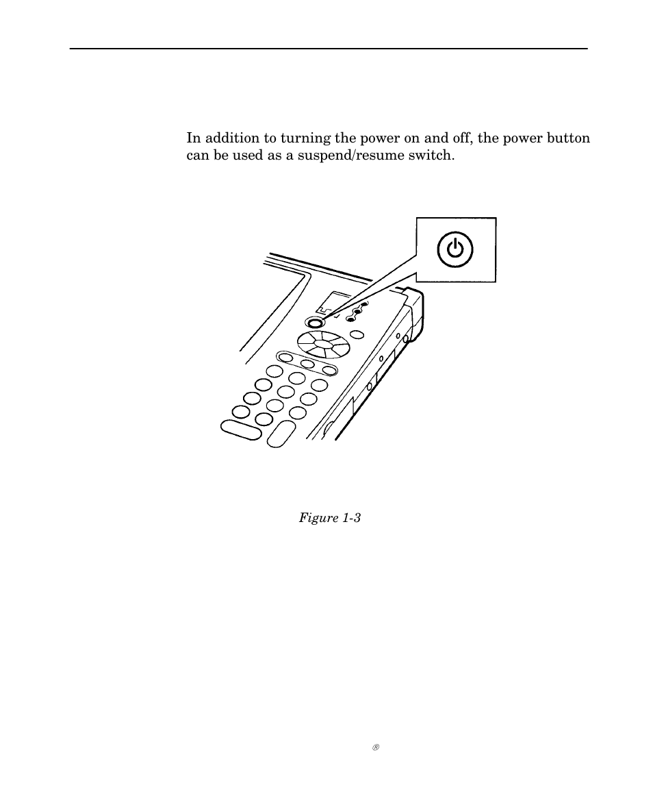 Power button | Intermec NORAND 6642 User Manual | Page 14 / 77