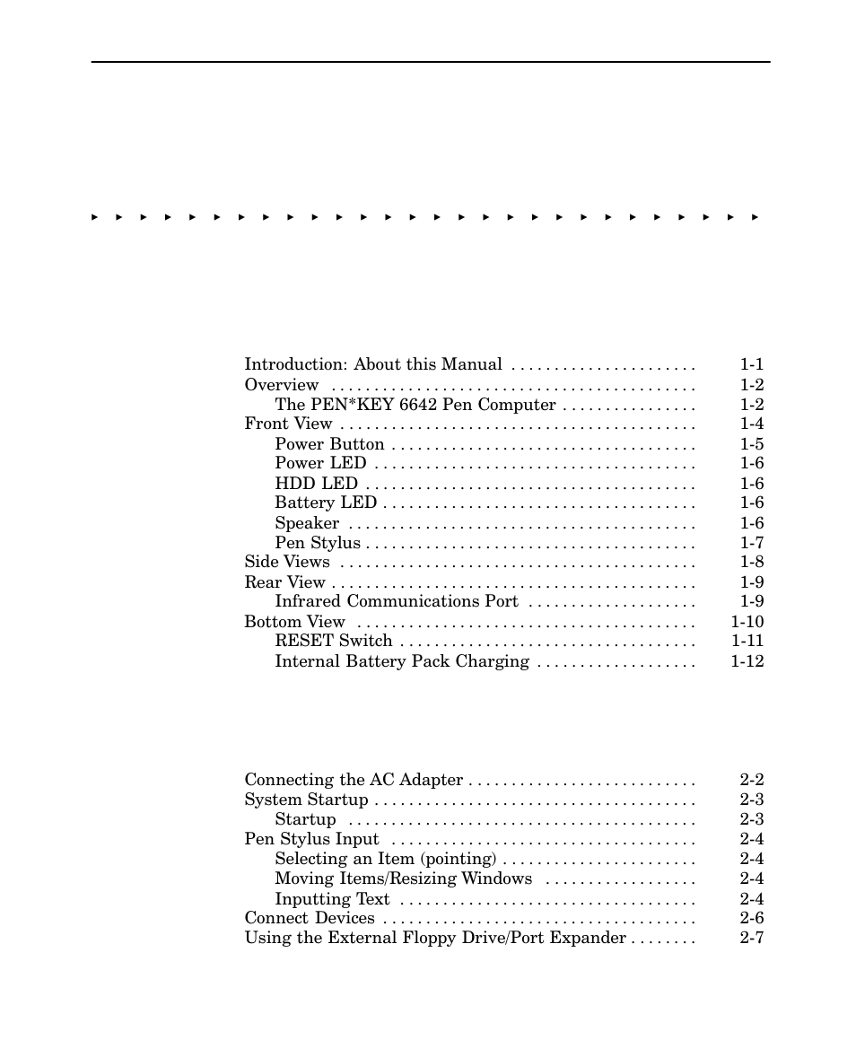 Intermec NORAND 6642 User Manual | Page 6 / 77