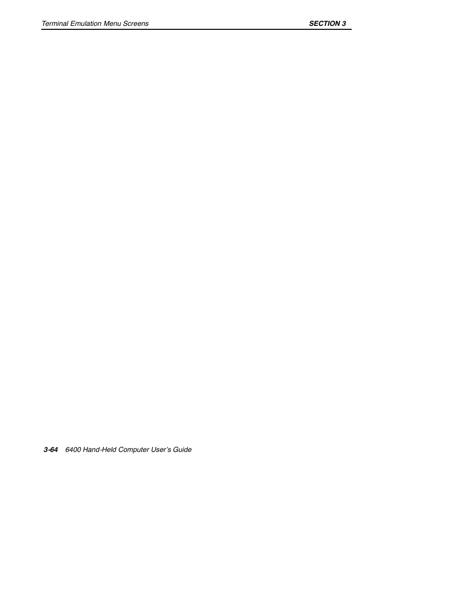 Intermec 6400 User Manual | Page 136 / 196