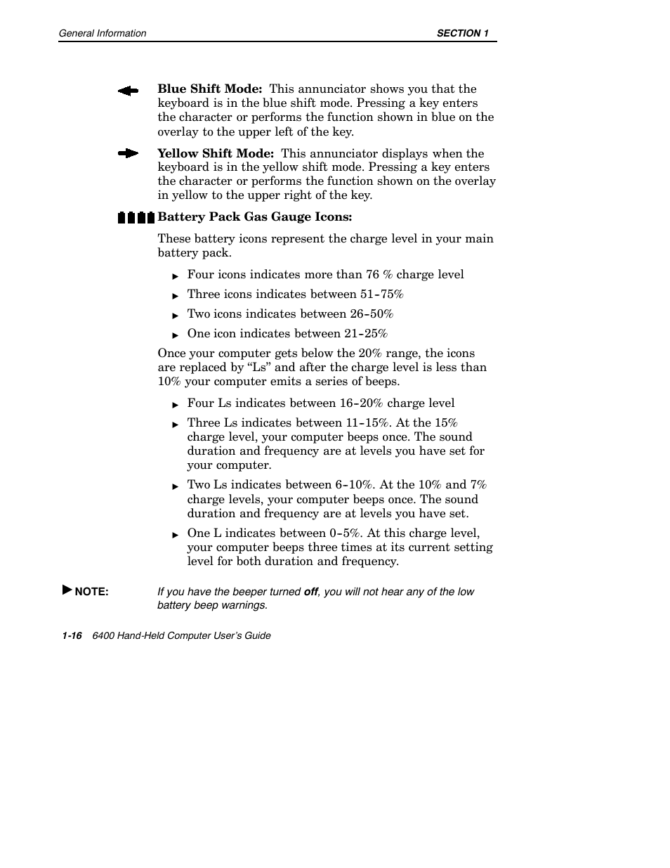 Intermec 6400 User Manual | Page 24 / 196