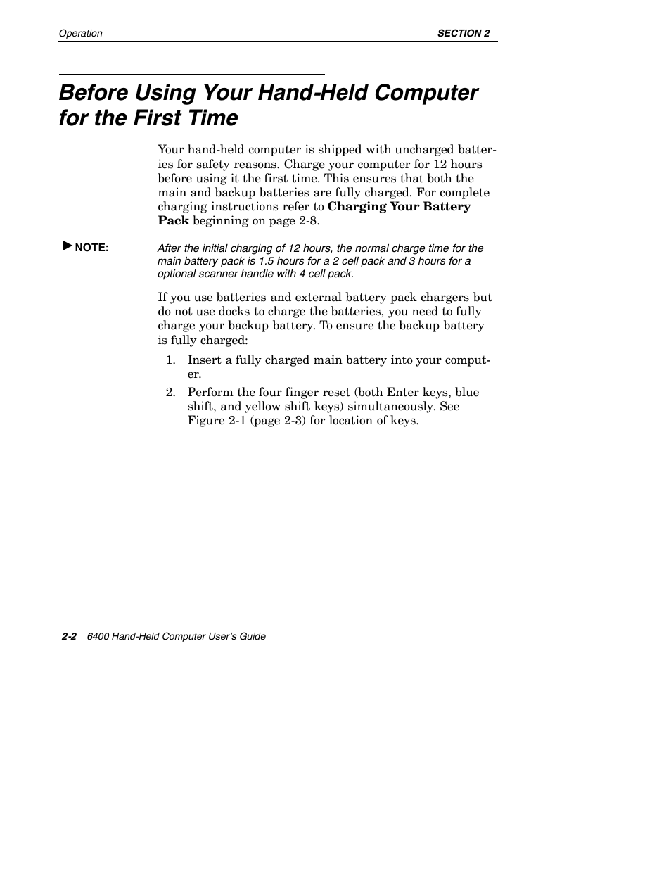Intermec 6400 User Manual | Page 44 / 196