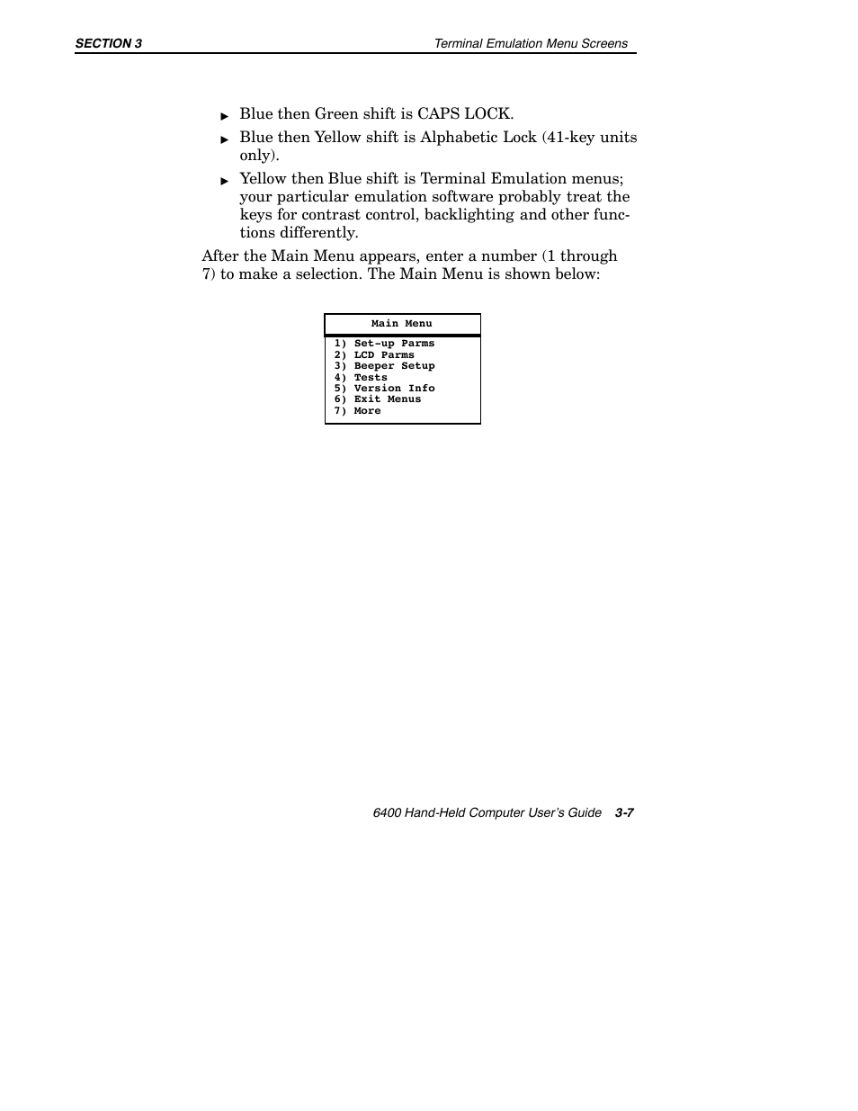Intermec 6400 User Manual | Page 79 / 196