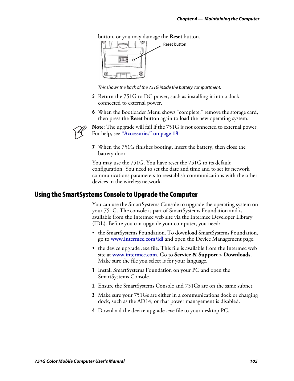 Intermec 751G User Manual | Page 119 / 156