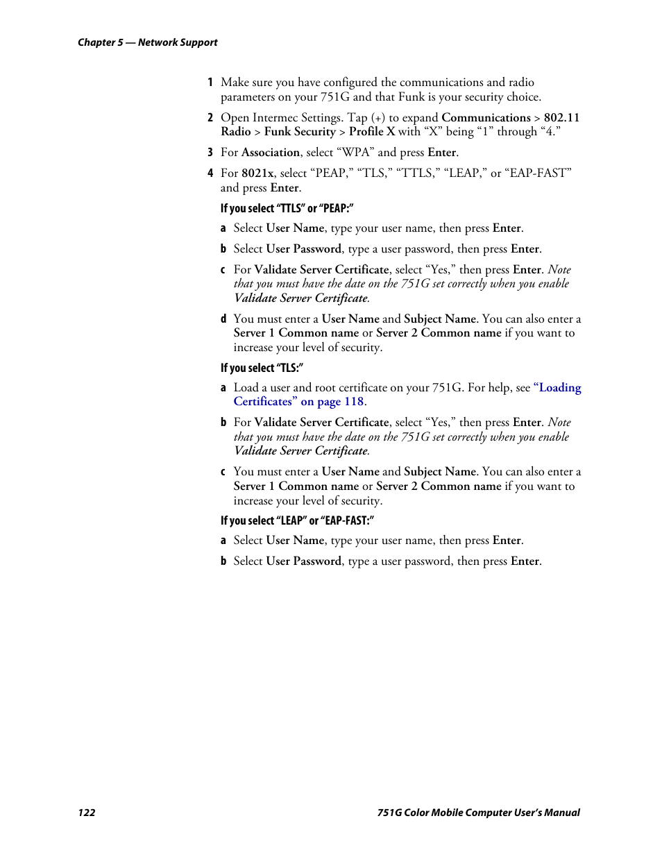 Intermec 751G User Manual | Page 136 / 156