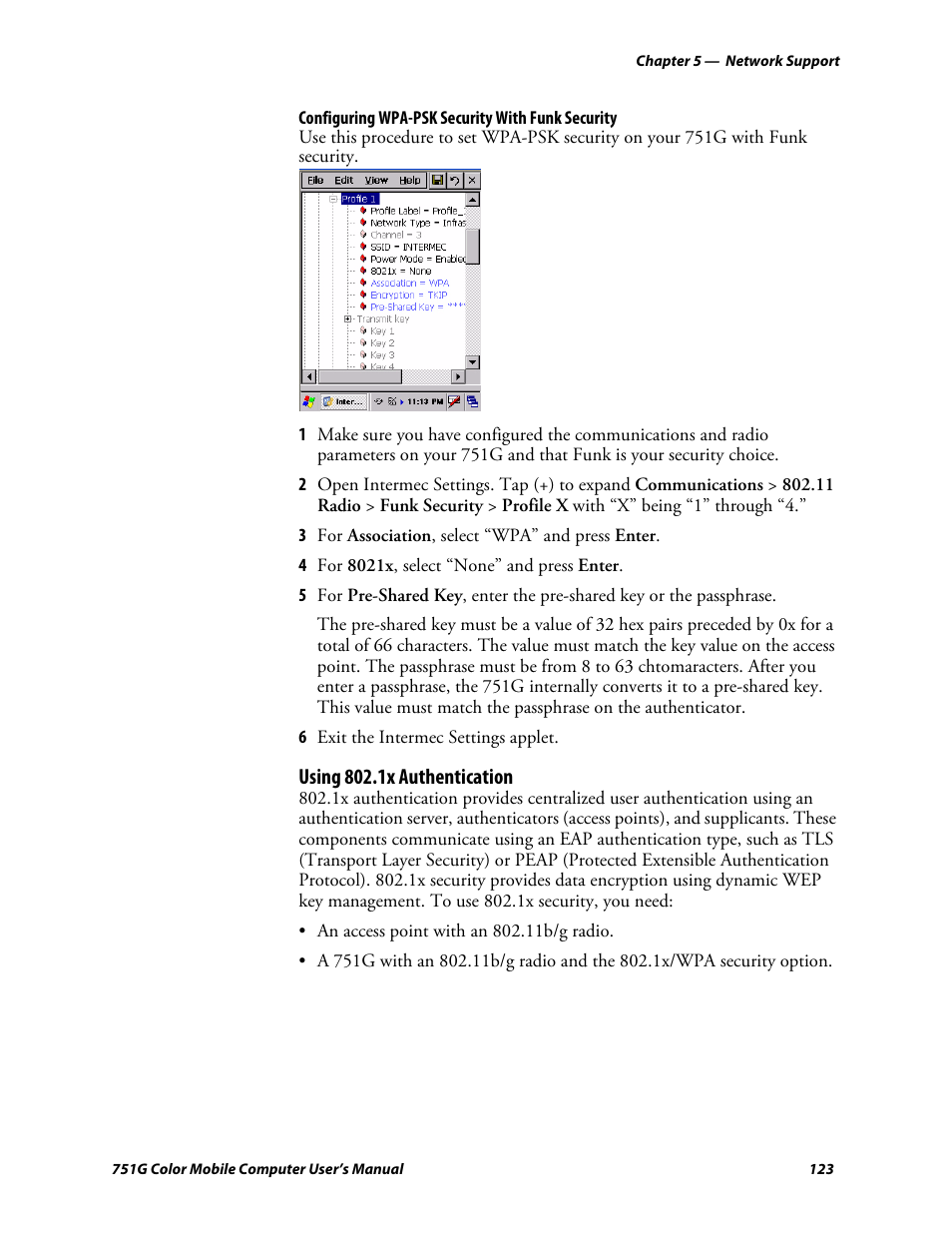 Intermec 751G User Manual | Page 137 / 156