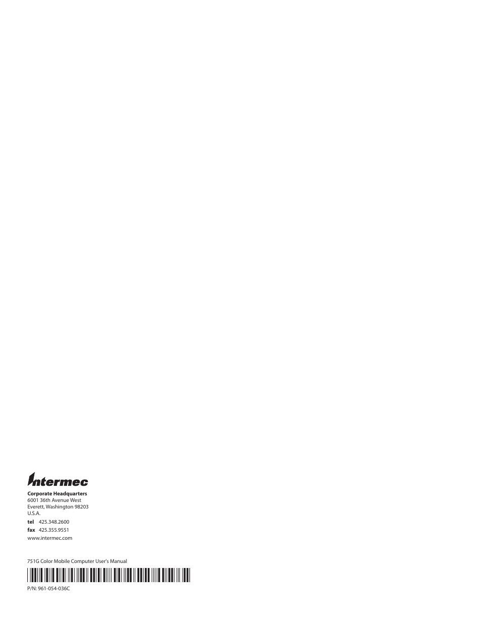 Intermec 751G User Manual | Page 156 / 156